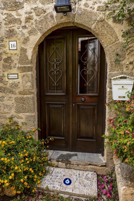 Finestra Medieval Home Rhodes City Extérieur photo